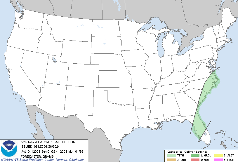 SPC Dec 31, 2023 0830 UTC Day 3 Severe Thunderstorm Outlook